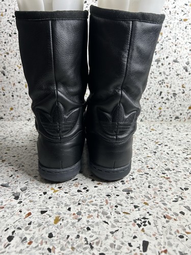 Adidas attitude black leather - adidas,