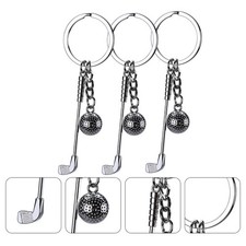 Pcs golfing key decoration - ,