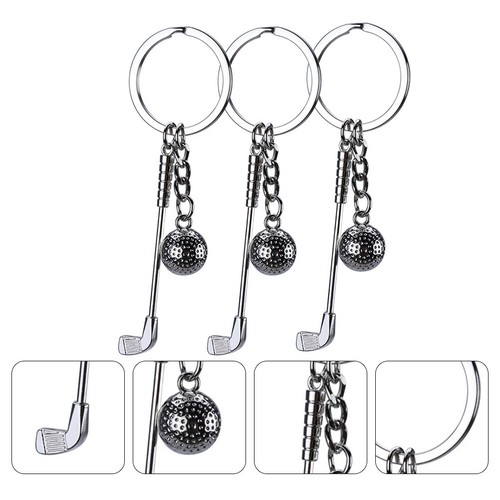 Pcs golfing key decoration - ,