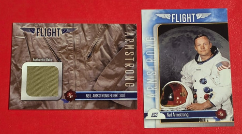 Neil armstrong relic worn - relic,
