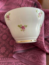 Argyle china - rosebud pattern