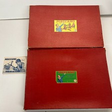 Lot of 2 Vintage Meccano Sets