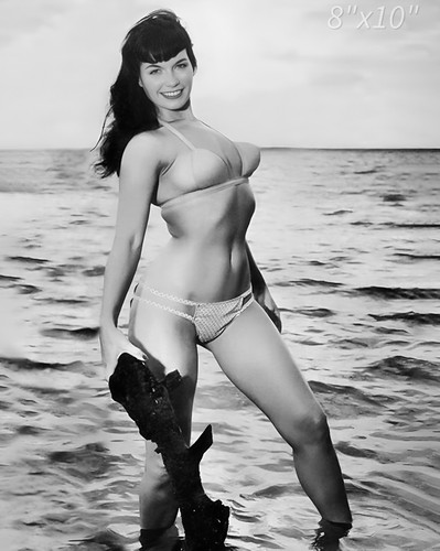 Bettie page 8x10 photo - page, vintage