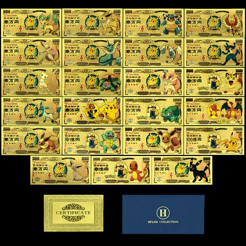 23pc set anime pocket - anime,