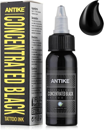 Antike black tattoo ink 1oz - tattoo,
