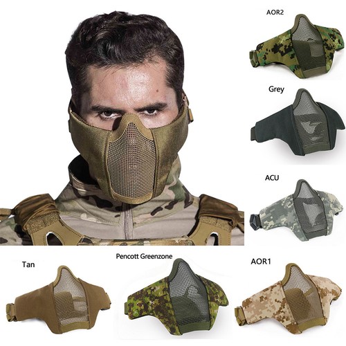 Tactical steel mesh airsoft - steel,