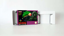 Super Metroid Ancient Chozo PAL Box and Tray For Super Nintendo SNES