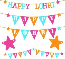 happy lohri banner bunting