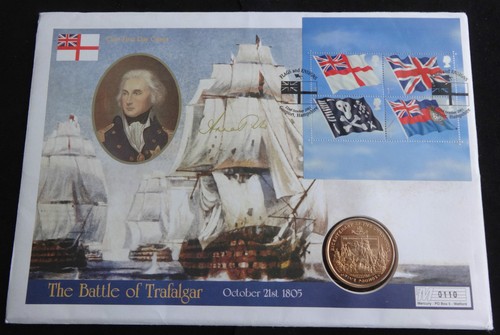 2001 gibraltar coin cover - £5,