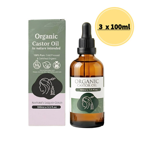 Organic castor oil 100 - organic, oil,