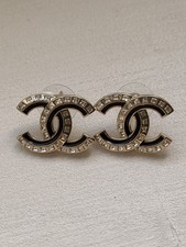 Authentic Chanel CC Earrings