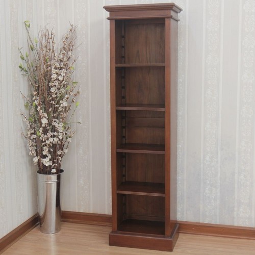 Mahogany bookcase adjustable - mahogany, 4
