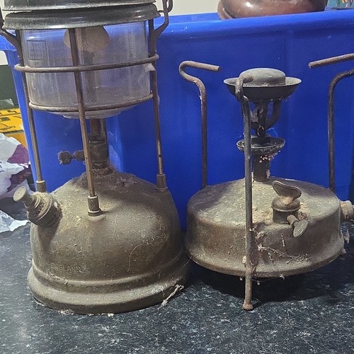 Tilley oil lantern made - oil, in
