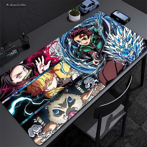 Cute anime mousepad 90x30cm - mousepad,