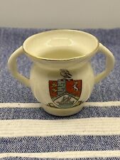 Crested Goss China-Fountains Abbey Cup-Broadstairs Crest-Collectible Ornament