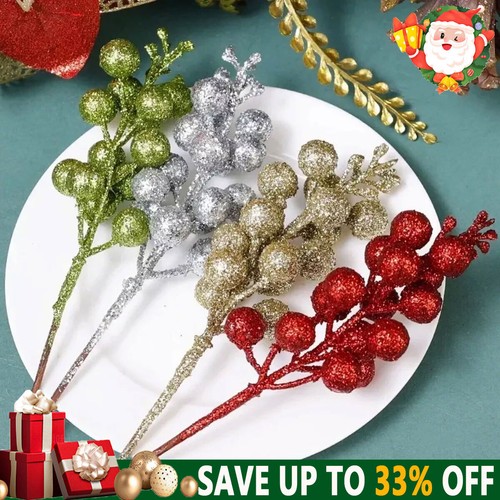 10x artificial red - red, holly