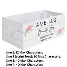 Personalised Homeware Storage