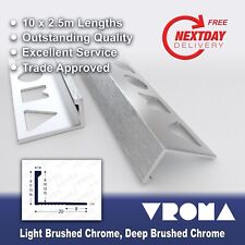 10x Tile Trim Vroma L-Shape