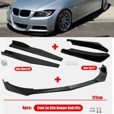 For E36 E46 E60 E90 Front &Rear Bumper Lip Splitter Spoiler Kits+ Side Skirts UK