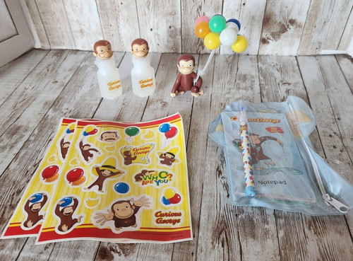 Curious george cake topper - curious,