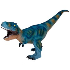 Dinosaur toy rex blue large - dinosaur,