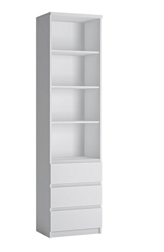 New drawer white book case - 3,