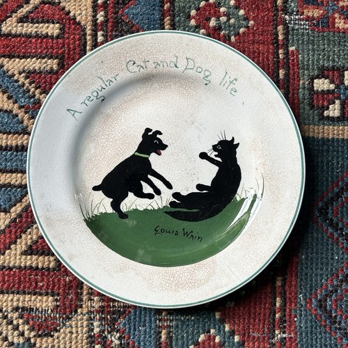 Rare antique ceramic plate - ceramic,