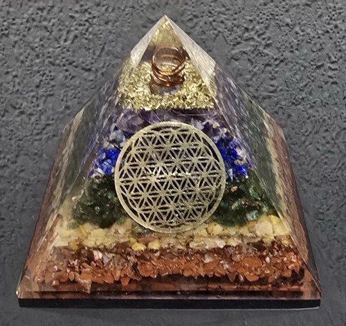 Seven chakra organe - seven, pyramid