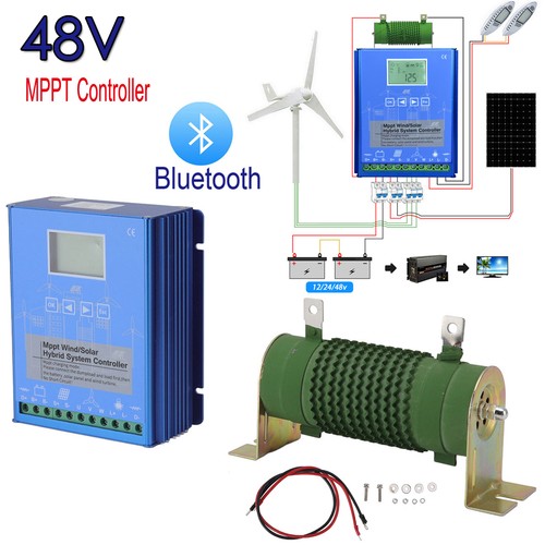 48v wind turbine - turbine, hybrid