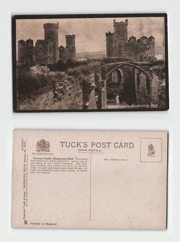 Postcard conway castle - postcard,
