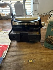 Vintage View Master Baker Lite Lighted Stereo Viewer Boxed Working Bundle CDs