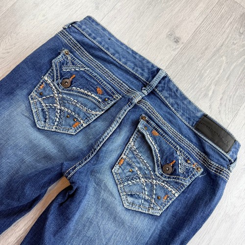 Ultra low rise bootcut - 7”,