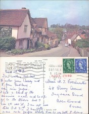 Kersey village street scene J