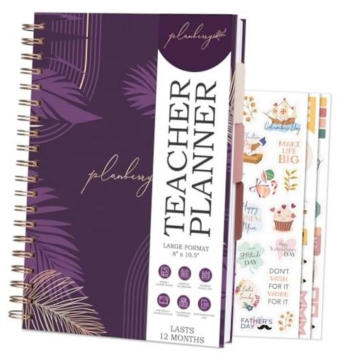 Teacher planner undated - teacher, planner,