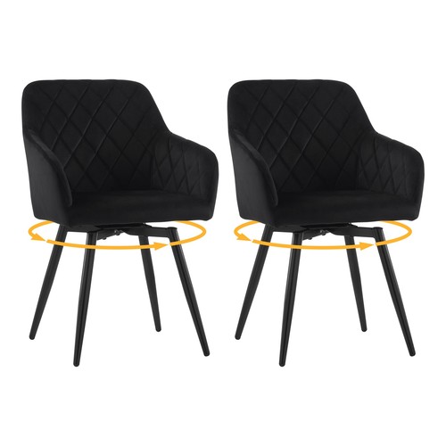 Set swivel dining - swivel, chairs