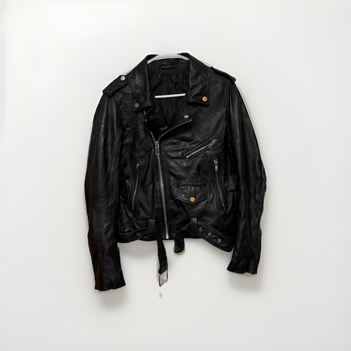 Zara genuine leather biker - zara,
