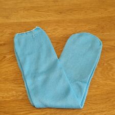 PALE AQUA BLUE PAIR OF FLIGHT TRAVEL SUPPORT COMPRESSION SOCKS STOCKINGS