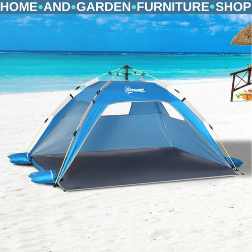 Beach tent person - beach,