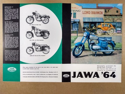 1964 jawa eso 350 - jawa, cz