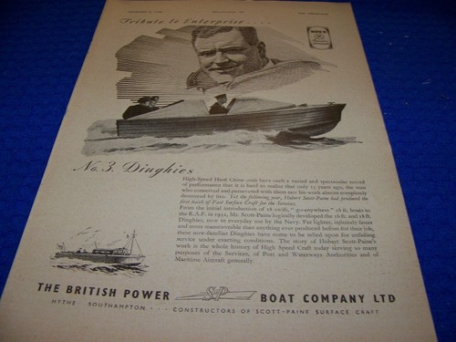 1946 british power boat - boat, co
