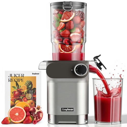 Anybear cold press juicer - press, 200w