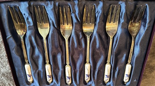 Boxed cake forks ceramic - x,