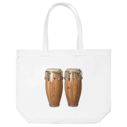 Conga drums shopping tote - 'conga,