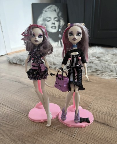 Monster high catrine mew - 2x, de