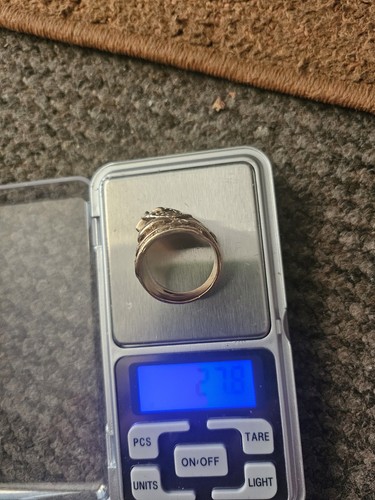 Gents saddle ring size - ring, 9ct