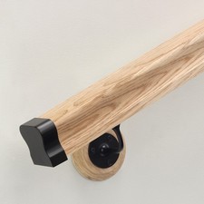 Oak HR Wall Mounted Handrail