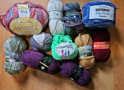 New balls chunky aran - new, of