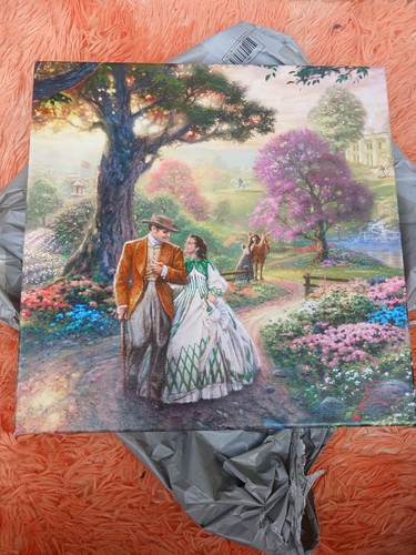 Thomas kinkade gone with the - thomas,