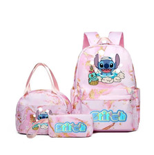 3Pcs Lilo & Stitch Backpack