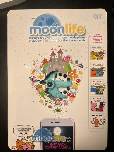 Moonlite story book - story, projector